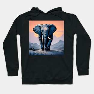 African Elephant Hoodie